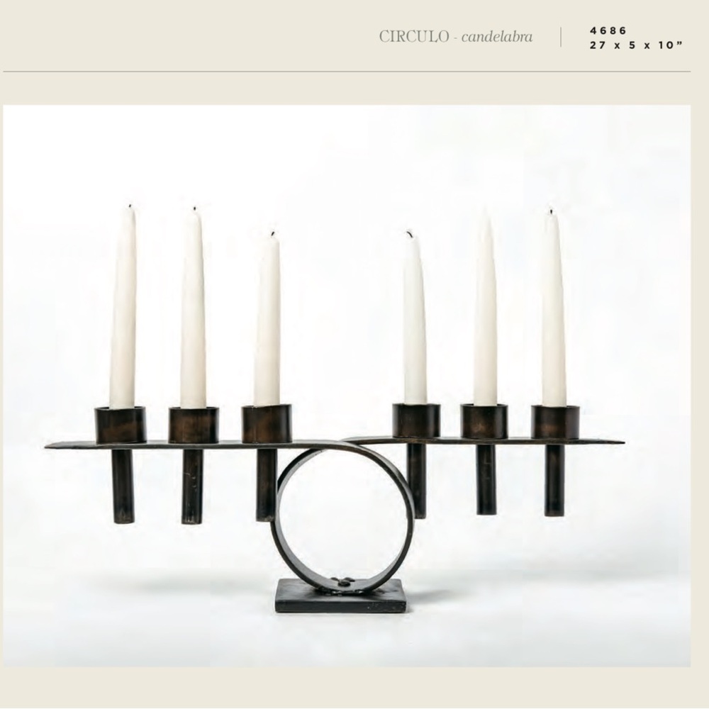 Jan Barboglio CIRCULO CANDELABRA